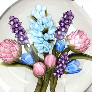 Aqua Hyacinth, Lilac & Protea by Clinton Smith